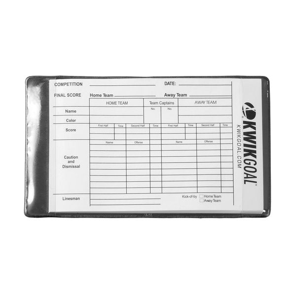 Kwik Goal Referee Wallet, Black