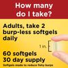 Nature Made Extra Strength Omega 3 Fish Oil Mini Softgels 60 Count