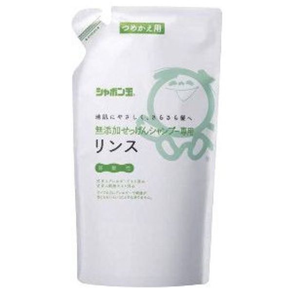 Hime-ryu 11th Anniversary Sale Bubble Soap Bubble Additive-free Conditioner for Soap Shampoo Refill 420ml (Conditioner for Soap Shampoo) (4901797029556)