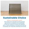 Single-Sided Book Display, Classroom Bookshelf, Grey Wash