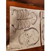 Set of Halloween Skeleton Window Stickers - 4 Sheets In Pack