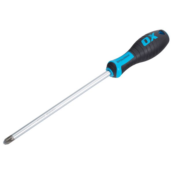 OX Pro Pozi Screwdriver PZ4x200mm