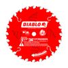 Diablo D0524X 5‑3/8-Inch x 24 Tooth Framing Trim Saw Blade