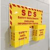 SDS Safety Data Sheet Binder, 1" Capacity, Polypropylene Rings, Fully Enclosed