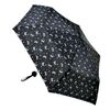 Thingimijigs Ladies Compact Mini Umbrella - Black/White Butterfly Design