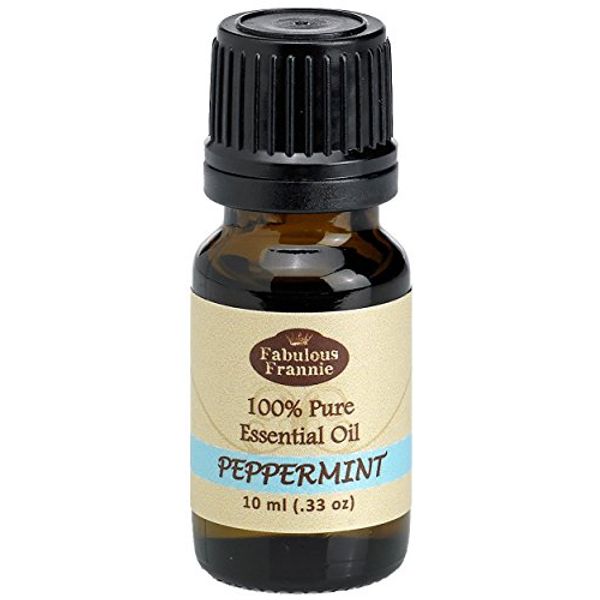 Fabulous Frannie Peppermint 100% Pure, Undiluted Essential Oil Therapeutic Grade - 10 ml. Great for Aromatherapy!