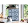 Wall Floor Peel and Stick Tiles Sticker Backsplash Decals Set Arabic Pattern