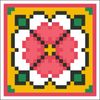 DIAMOND DOTZ Painting, Beginner Kit, Fabric, Morocco, 7.6 x 7.6cm