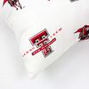 College Covers Single Decorative Pillow Pillow, Square, Texas Tech Red Raiders White