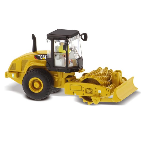 Diecast Masters 1/87 CAT CP56 Padfoot Drum Vibratory Soil Compactor, 85247