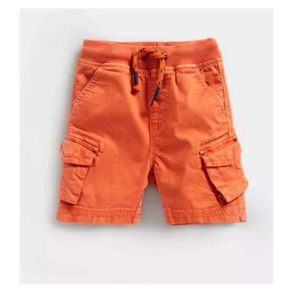 Mothercare Orange Cargo Shorts