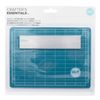 We R Memory Keepers Crafters Mini Magnetic Mat & Ruler 5x7'