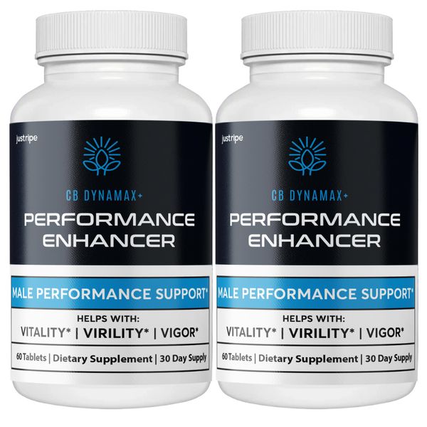 CB Dynamax+ Male Performance Enhancer Support Supplement - 2 Bottles