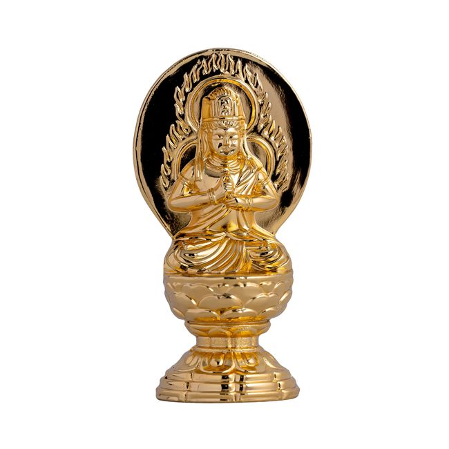 Buddha 大日如来 [Small 6.8 cm (Gold Plated) 仏師: Takeshi Watanabe (Matter of Perspective Born In Autumn Original _( Unfinished Monkey) Zodiac 守ri本尊 Buddha World 高岡 銅器 isumu nagae (ones in the xyorai S)