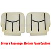 Front Heater Element Pad + Bottom Seat Foam For 2003-2006 Chevy Silverado 4PCS