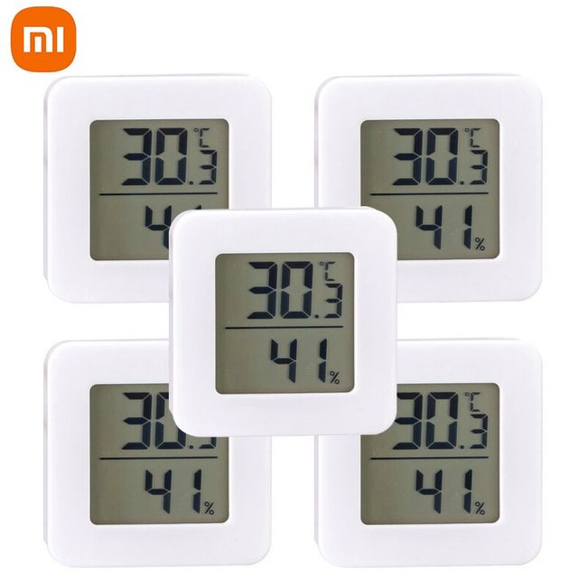 1pc Mini Electronic Palm-sized Thermometer & Hygrometer, Desktop
