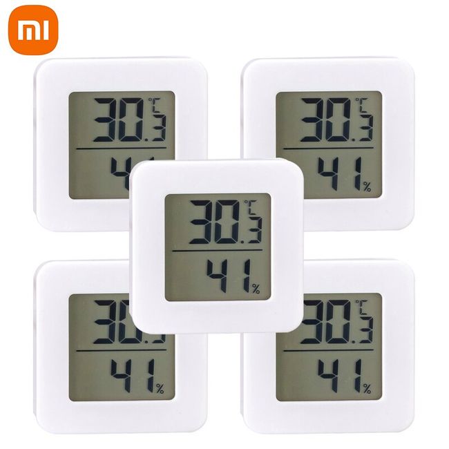 Dropship 1PC White Mini Electronic Temperature And Humidity Meter