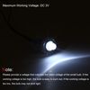 MECCANIXITY E10 Screw Base LED Flashlight Bulbs DC 3V White Light Mini Lamps with Storage Box, 1 Set/5 Pack