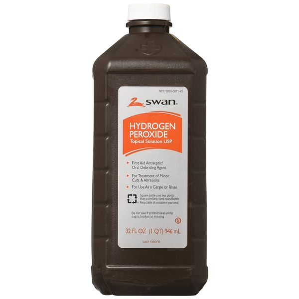 Hydrogen Peroxide Topical Solution 32 Fl Oz. (1qt) 946 Ml