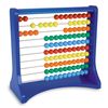 Learning Resources Ten – Row Abacus [Math Teaching Materials 100 Ball Abacus] Colorful 10 Row Abacus Genuine