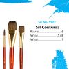 Princeton RealValue Paintbrush, Red
