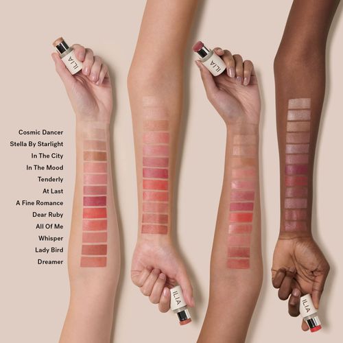 ILIA - Multi-Stick For Lips + Cheeks | Buildable, Creamy, Multi-Use Color Formula for All Skin Types | Nourish, Soften, Protect | Non-Toxic, Vegan, Cruelty-Free (Dear Ruby, 0.15 oz | 4.5 g)