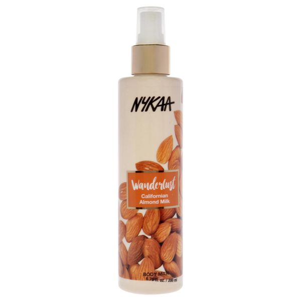 Nykaa Naturals Wanderlust Body Milk - Californian Almond Milk for Women - 6.76 oz Body Milk