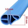Basic Pool Handrail Set for Round Pool Diameter 420 cm I Blue I 4.2 m