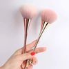 Chimoto Nail Art Brush, Makeup Brush, Foundation Brush, High Quality Nail Dust Cleaning Brush, Nail Tool, Perfect for Both Professional Nail Artists and Beginners (Gold)