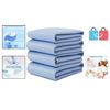 4 Pack 36" x 38" Large Absorbent Bed Pads - Eco-Friendly & Machine Washable