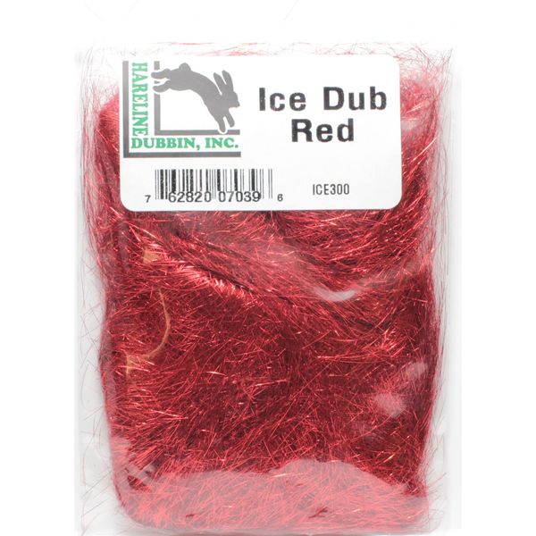 Hareline Dubbin Ice Dub #300 RED