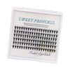 Bodermincer 20 Root Thickness 0.07mm C Curl 3D Individual Eyelashes Extension Soft Black Fake False Eye Lashes Tools (8mm)