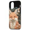 iPhone 15 Fox in an Elegant William Morris Style Garden Case