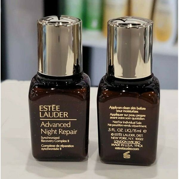 2 X ESTEE LAUDER ADVANCED NIGHT REPAIR SYNCHRONIZED RECOVERY COMPLEX II 0.5 OZ*2