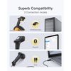 Inateck Bluetooth Barcode Scanner, 2D 1D Wireless Handheld Scanner QR Code