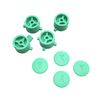 eXtremeRate Mint Green Interchangeable ABXY Buttons for Nintendo Switch Pro Controller, DIY Swappable Replacement ABXY for NS Pro Controller- Controller NOT Included