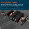 2pc 12V DC Momentary Rocker Switch for Switch Panel Control Box SWH0081 SWH0082