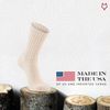 FoxRiver Standard Classic Wool Medium-Weight Sport Crew Socks, Natural