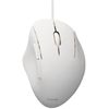 Elecom M-SH21UBSKWH Mouse SHELLPHA Wired, Silent, 5 Buttons, Small, Antibacterial, White