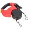 143 Retractable Dog Lead, Retractable Leashes for Pets, Automatic Extendable Dog Lead (Red)