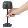 Olympia Siena Table Lamp Round Dome Black - 200mm