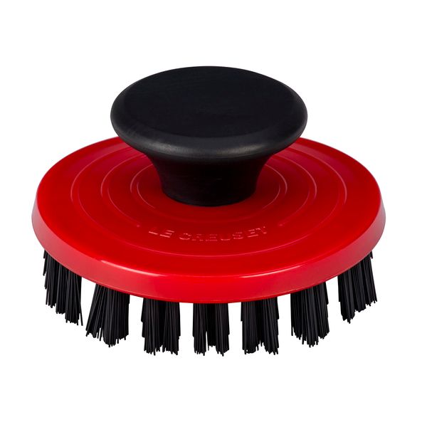 Le Creuset Grill Brush, Plastic, Cerise, 93010200060000