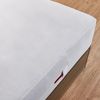 Pikolin Home Mattress Protector, Polyester, Blanco, Cama 100-100 x 190/200 cm