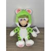 Little Buddy Super Mario Neko Cat Luigi Plush, 10""", Multi-Colored