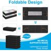 4-Pack under Bed Storage Containers Large Foldable Organizer for Clothes Bedroom