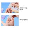 Yibaijia 30 PCS 30ml Refillable Tubes Bottle, Travel Makeup Container, Cosmetic Sample Bottles with 2 PCS Dispensing Tool for Shampoo, Facial Cleanser, Body Lotion Shower, Gel