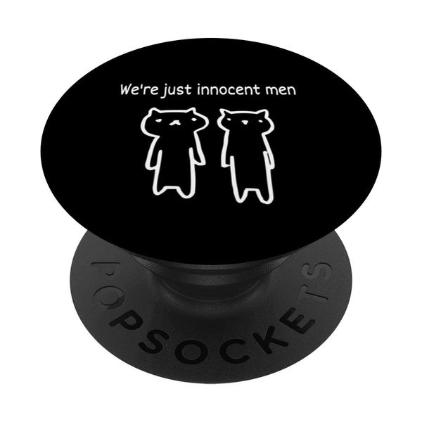 funny I'm just a normal man an innocent man PopSockets Swappable PopGrip
