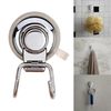 Boxonly Suction Cup Hooks for Bathroom and Kitchen - Rustproof Vacuum Stainless Steel Double Hooks (1 Pack)