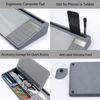 TOWON Desktop Glass Whiteboard with Basic Calculator, 12 Digit LCD Display, W...