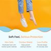 ZenToes Callus Cushions | Water-Resistant Self-Stick Adhesive Corn Pads | Foot, Heel, & Toe Discomfort Relief | Soft Foam for Friction Protection | Ideal for Active Lifestyles | 24-Pack